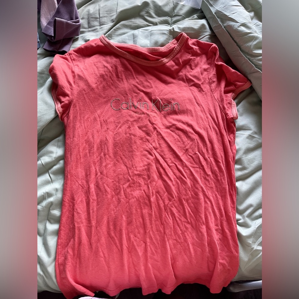 y2k Calvin Klein T shirt